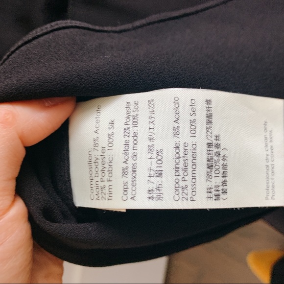 3.1 Phillip Lim Embellished Crepe Silk-Chiffon Top - Picture 7 of 10